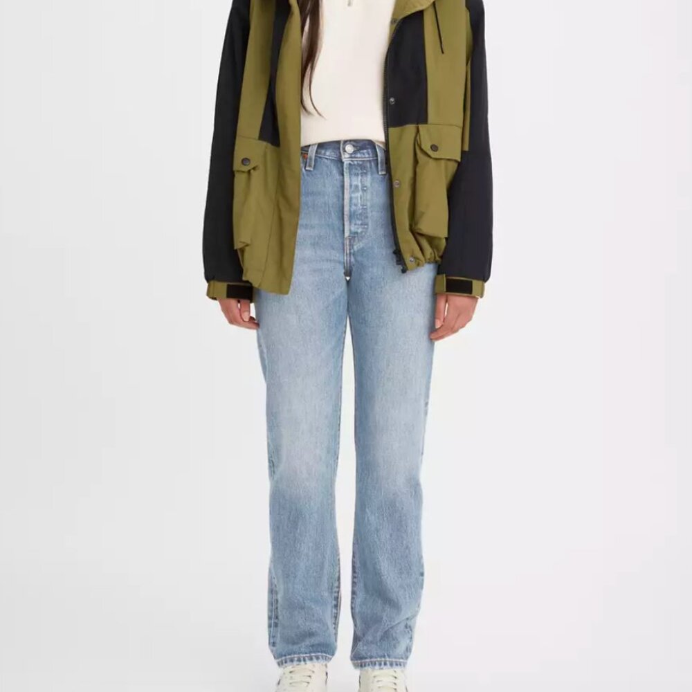 Levi's Light Blue Straight Leg Jeans